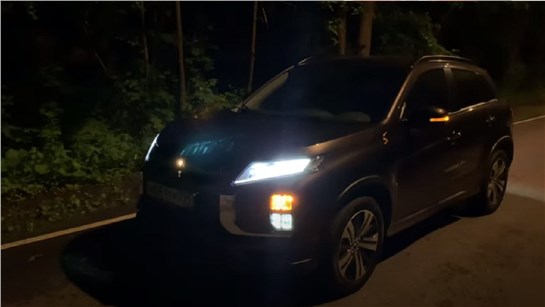 Анонс видео-теста Как едет и светит Mitsubishi ASX 2020?