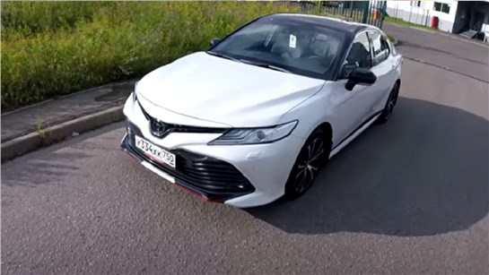 Анонс видео-теста Взял Toyota Camry S Edition - стильная пушка!