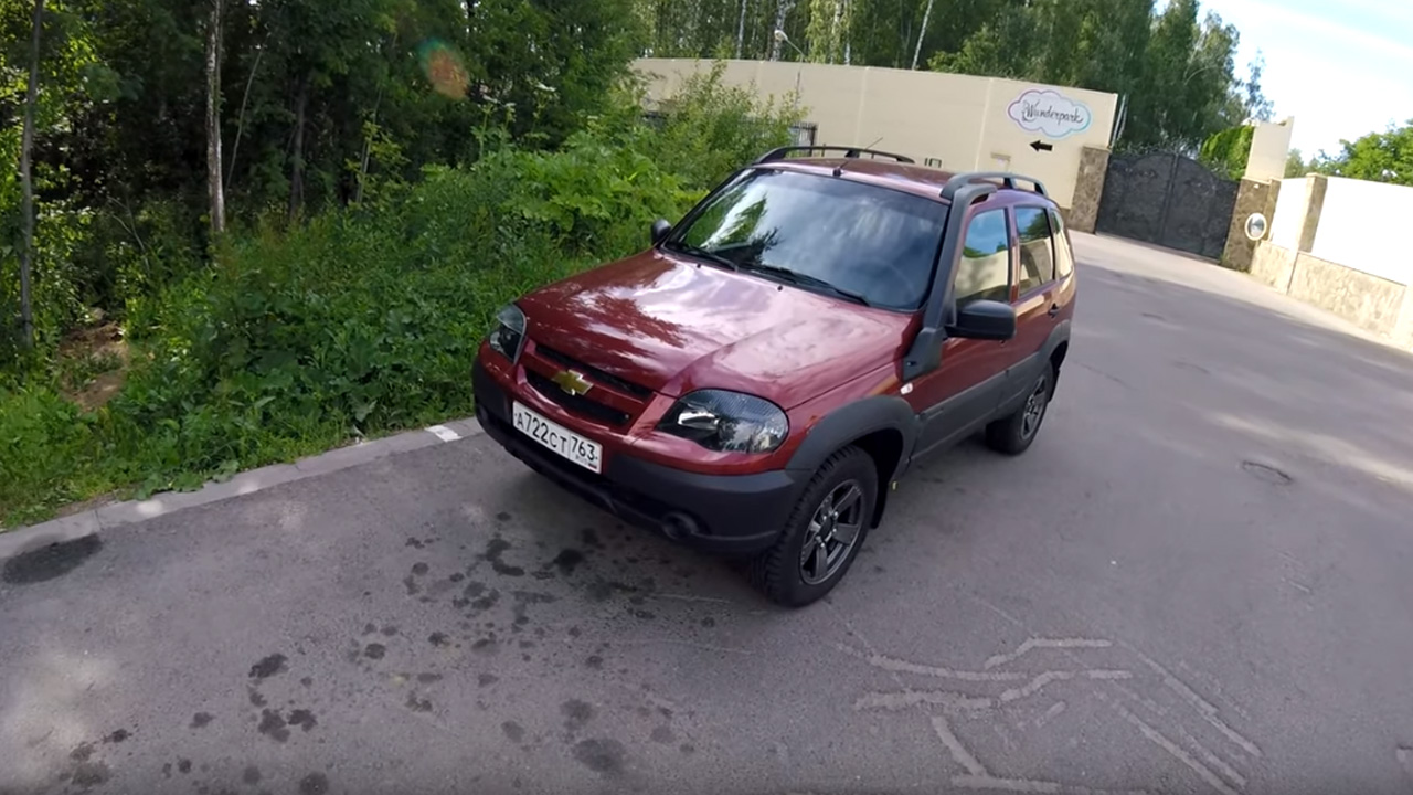 Анонс видео-теста Взял Chevrolet Niva - монитор уже есть, мощности еще нет