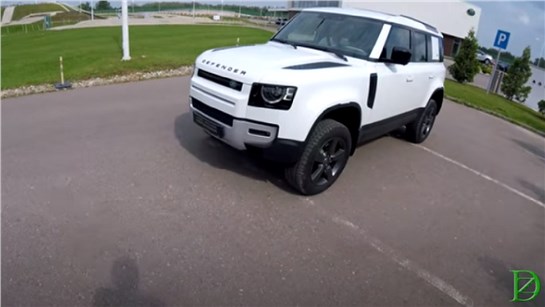 Анонс видео-теста Новый Land Rover Defender на бездорожье 2020