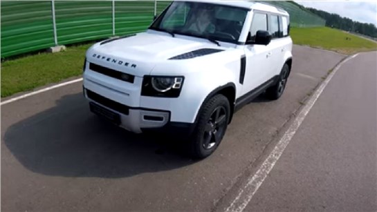 Анонс видео-теста Сел в Land Rover Defender 2020 - извилистая трасса