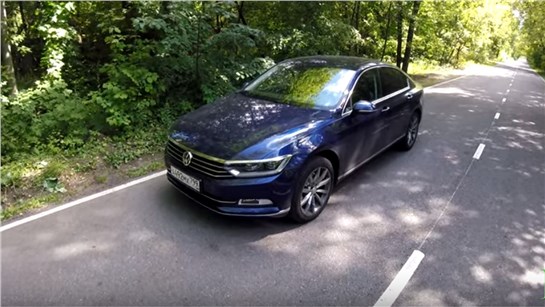 Анонс видео-теста Взял Volkswagen Passat - бушующий штиль