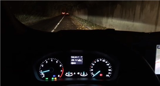 Анонс видео-теста Ночной обзор Ford EcoSport - как светит новая оптика ?
