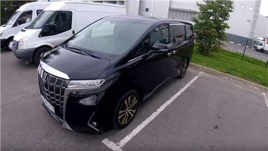 Анонс видео-теста Взял Toyota Alphard - JDM Bus для нас!