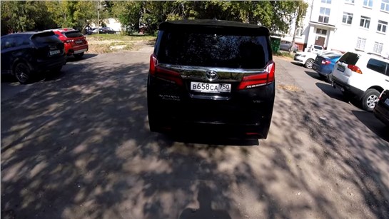 Анонс видео-теста Бизнес Шатл Toyota Alphard в семье - круть!