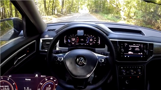 Анонс видео-теста Спасет ли от зомби VW Teramont? Разгон 0 - 100