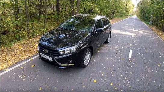 Анонс видео-теста Lada Vesta с крутой приборкой, с виду обычная!