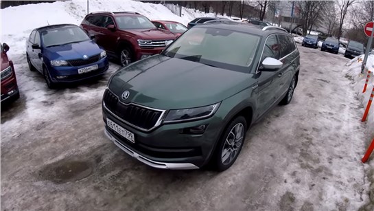 Анонс видео-теста Взял Skoda Kodiaq Scout - теперь точно полный ТОП!