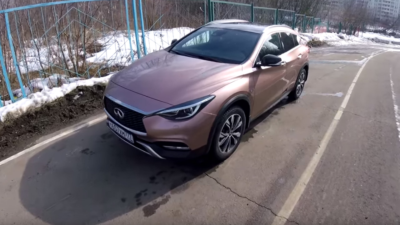 Анонс видео-теста Взял Infiniti QX30 - отличный вариант на сдачу от Носорога