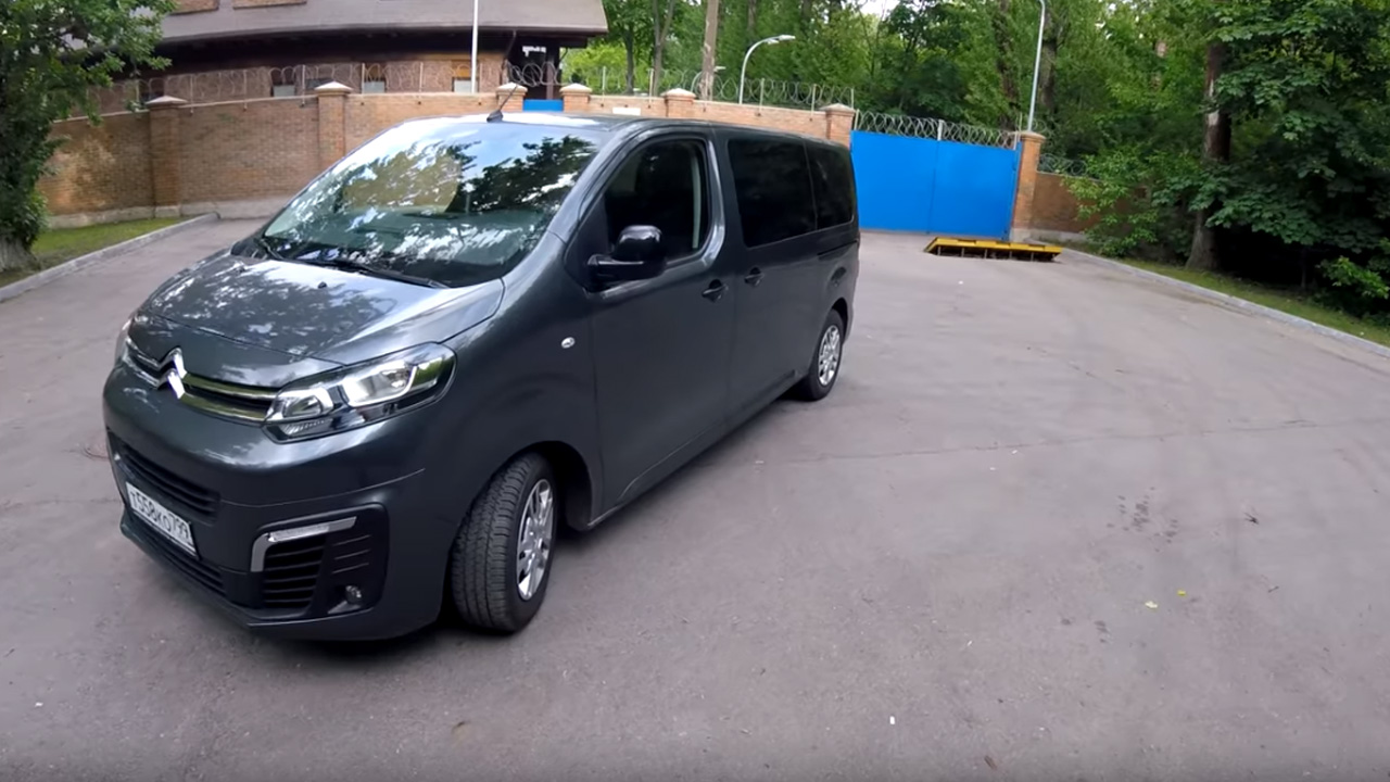 Анонс видео-теста Взял Citroen SpaceTourer нагрузил сполна, разогнал до 100