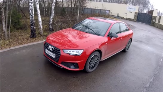 Анонс видео-теста AUDI A4 в 249 сил покоряет трассу - не без приключений