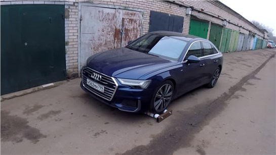 Анонс видео-теста Как гребет AUDI A6? Quattro может?