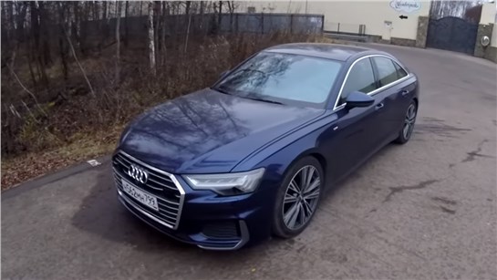 Анонс видео-теста Взял AUDI A6 - отключился двигатель!