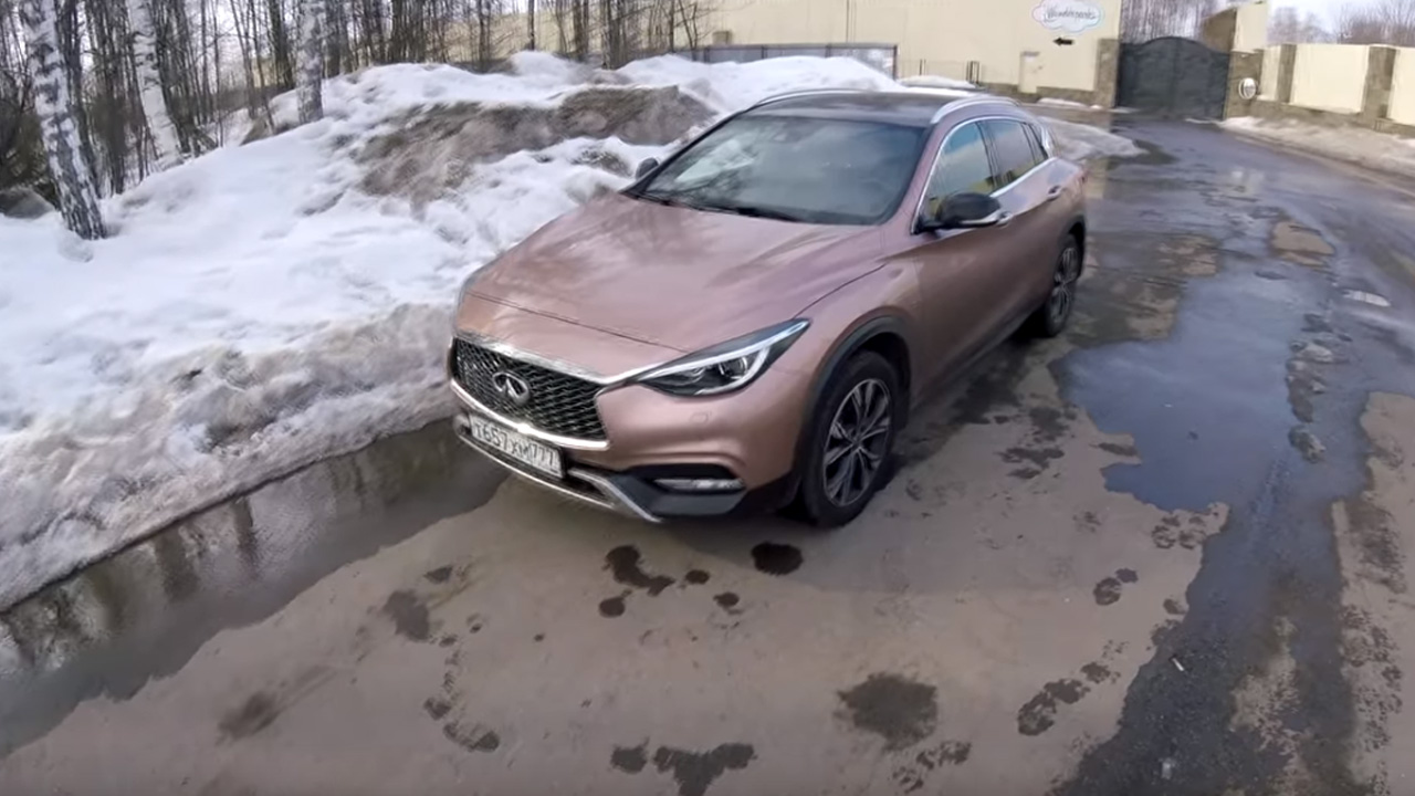 Анонс видео-теста Взял Infiniti QX30 - немец с японским допингом