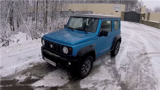 Анонс видео-теста Взял Suzuki Jimny - супер мобиль! Педаль в полу!