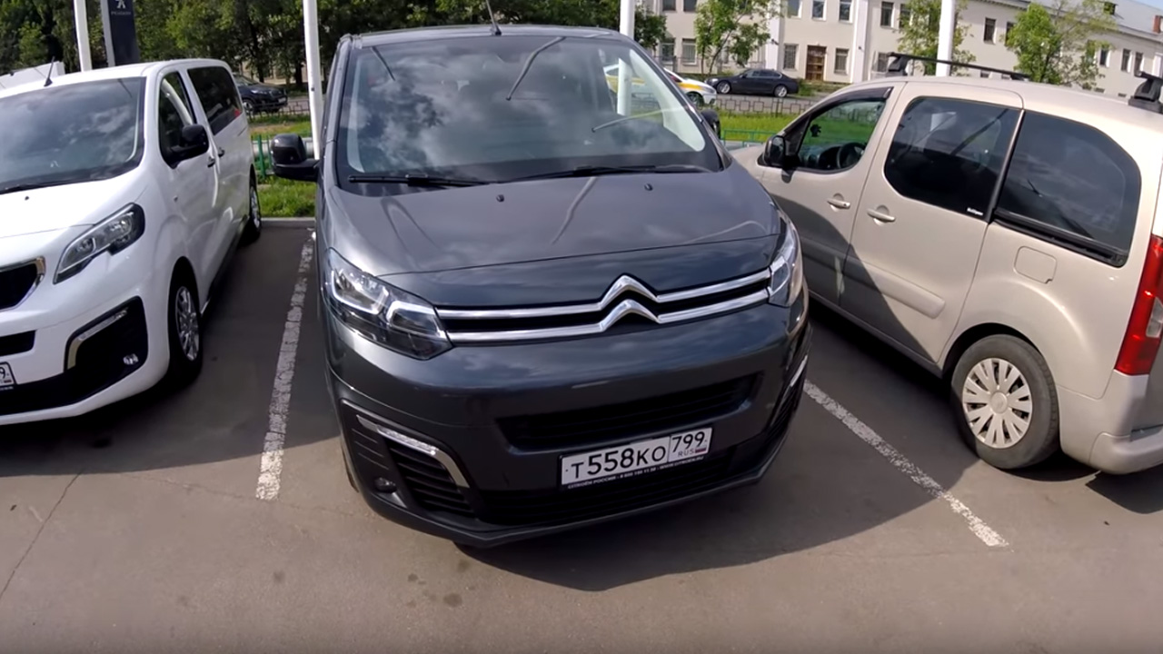 Анонс видео-теста Взял Citroen SpaceTourer с дизелем на автомате - лучшая связка