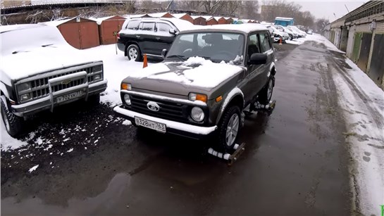 Анонс видео-теста Как гребет Lada 4x4 - Нива 2020? Застрял, дергай ручник!