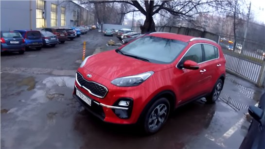 Анонс видео-теста Взял Kia Sportage - что там есть?