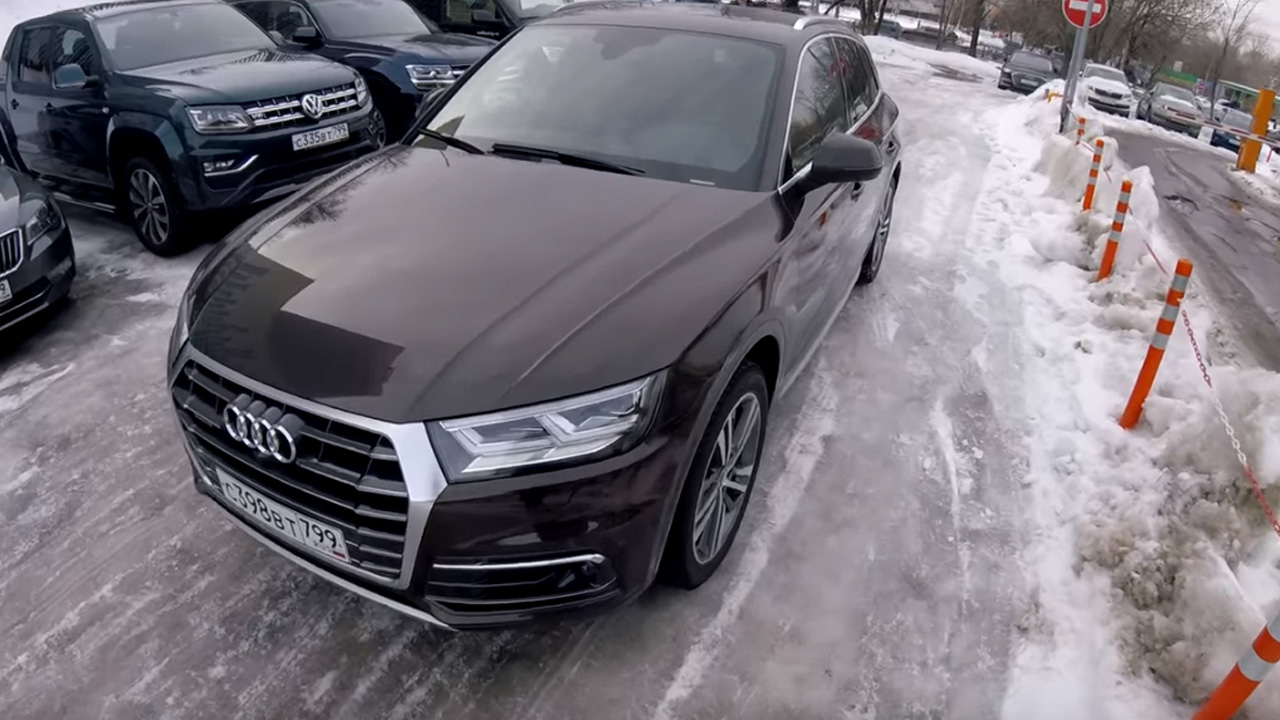 Анонс видео-теста Взял AUDI Q5 - впервые с кольцами. Балдею!