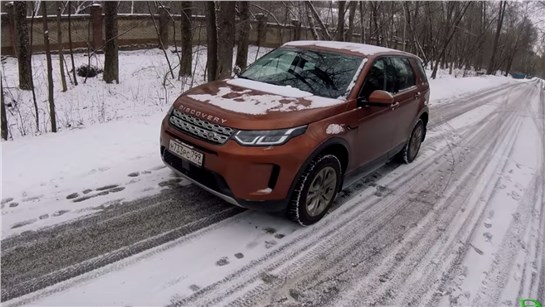 Анонс видео-теста Взял Land Rover Discovery Sport - оранжевый огонь!