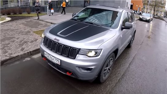 Анонс видео-теста Взял Jeep Grand Cherokee TrailHawk - недолго ехал