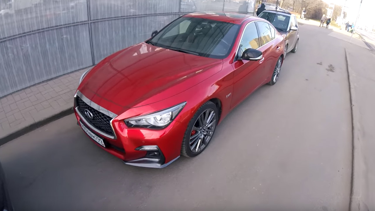 Анонс видео-теста Взял Infiniti Q50S - спешу! Очень...