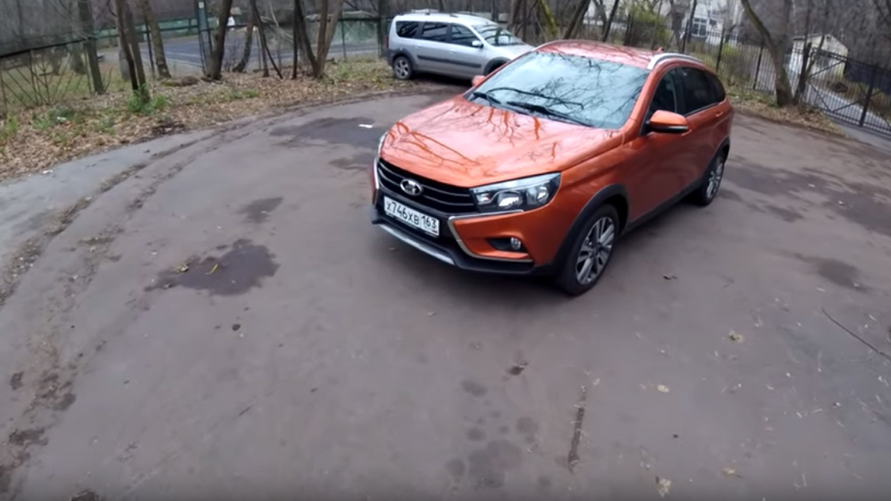 Анонс видео-теста Lada Vesta SW Cross - жестокие реалии