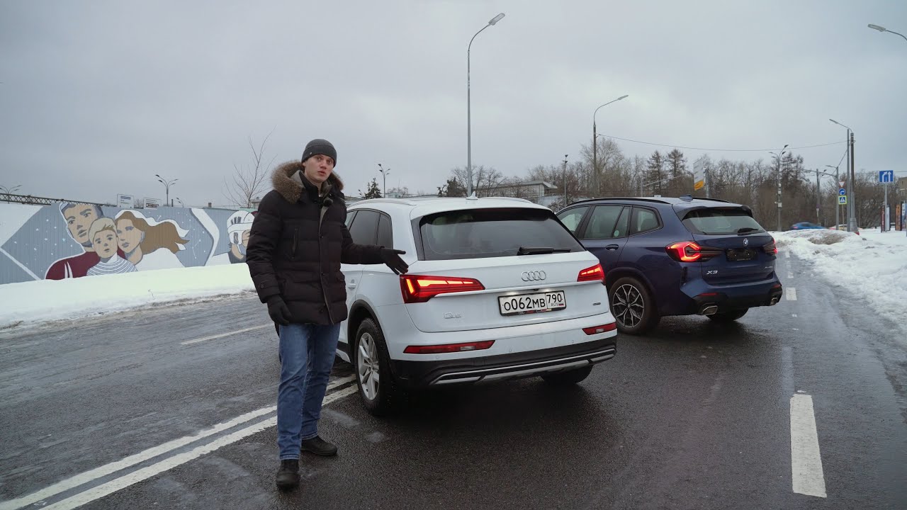 Анонс видео-теста Не сошлись характерами BMW X3 и Audi Q5