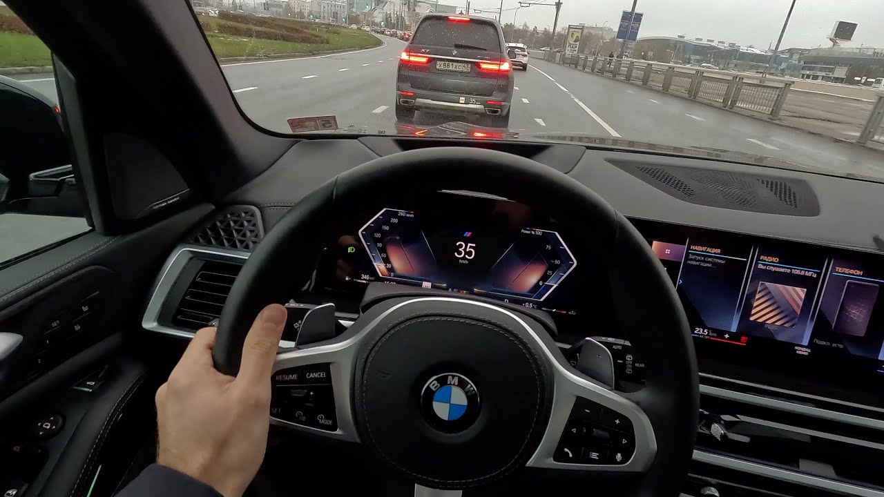 Анонс видео-теста 2023 BMW X5 (G05) POV тест-драйв