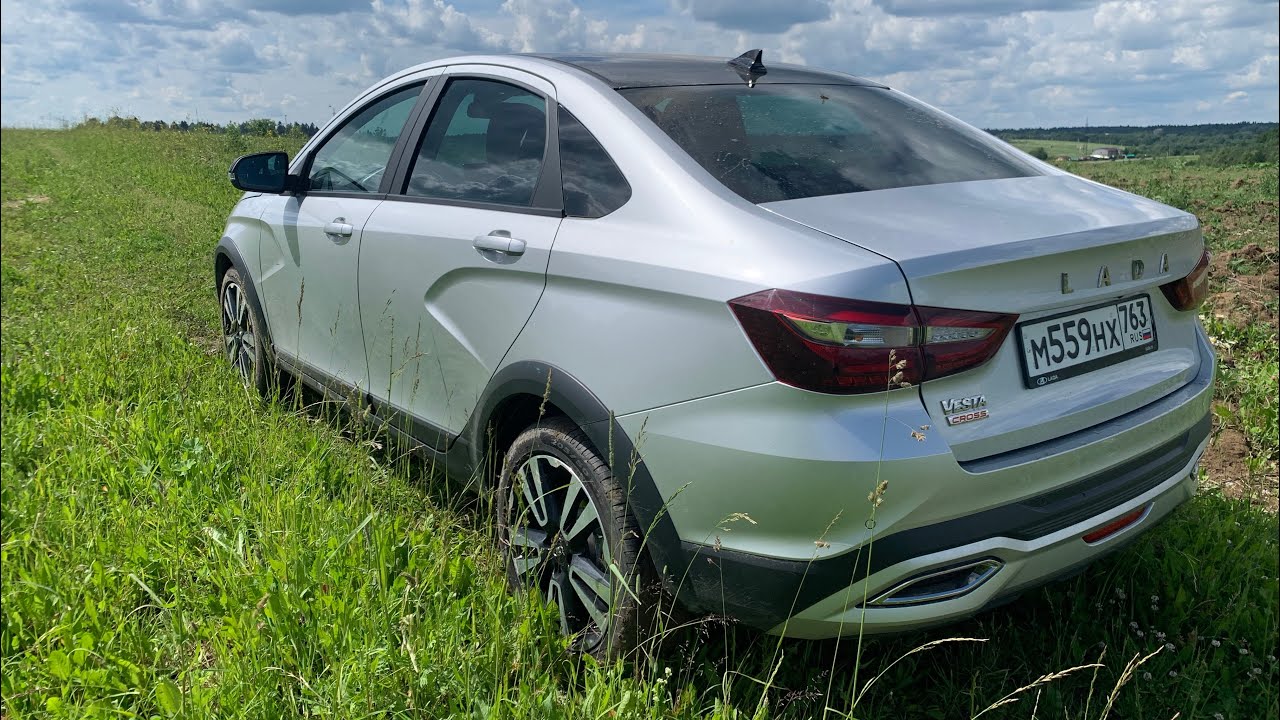 Анонс видео-теста Lada Vesta Cross AT 1.8 CVT - 17 дюймов на трассе