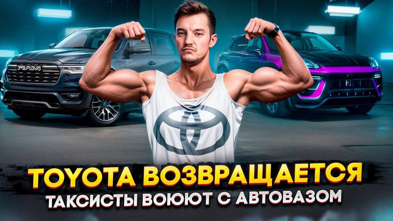 Анонс видео-теста Toyota возвращается | Таксисты воюют с Автовазом