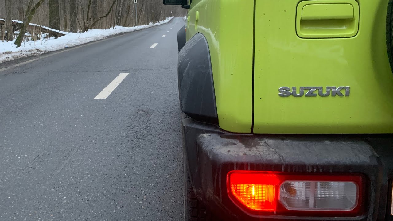 Анонс видео-теста Suzuki Jimny 5 дверей - разгон от 0 до 100