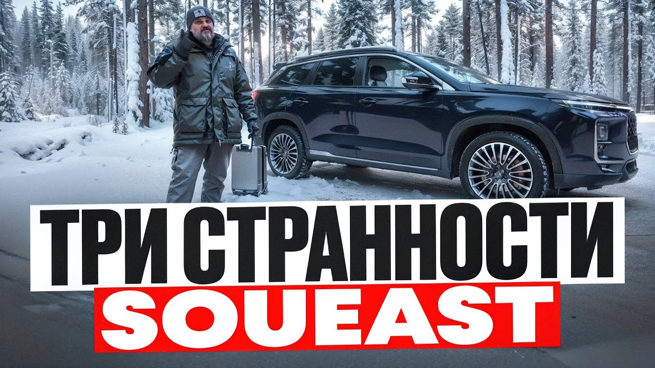Анонс видео-теста По Карелии на Soueast S09. Новый полноразмерный кроссовер