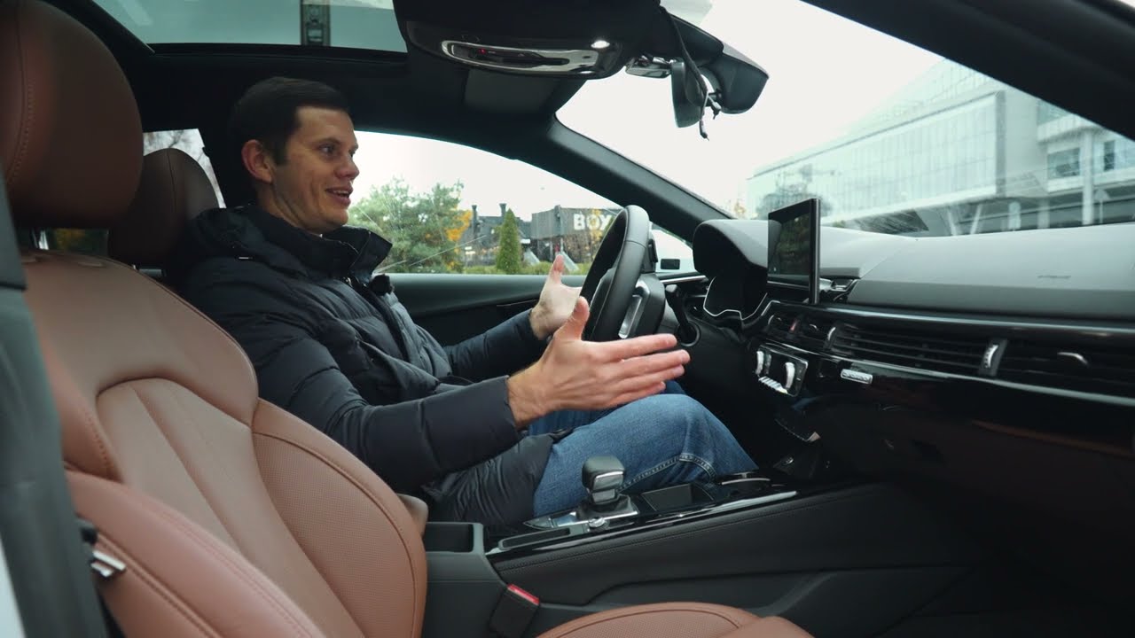 Анонс видео-теста Audi A5 - что изменилось с рестайлингом