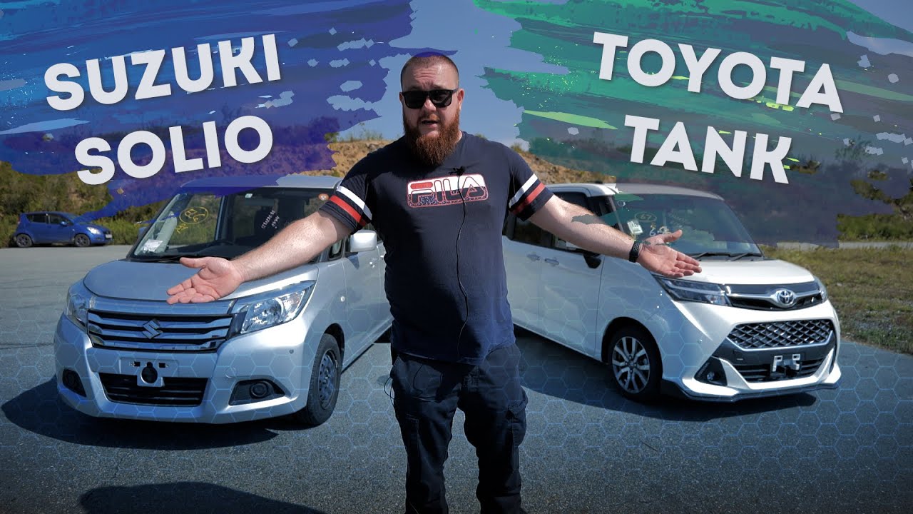 Анонс видео-теста Toyota Tank и Suzuki Solio идеальные микровены! 1.0 турбо против 1.2