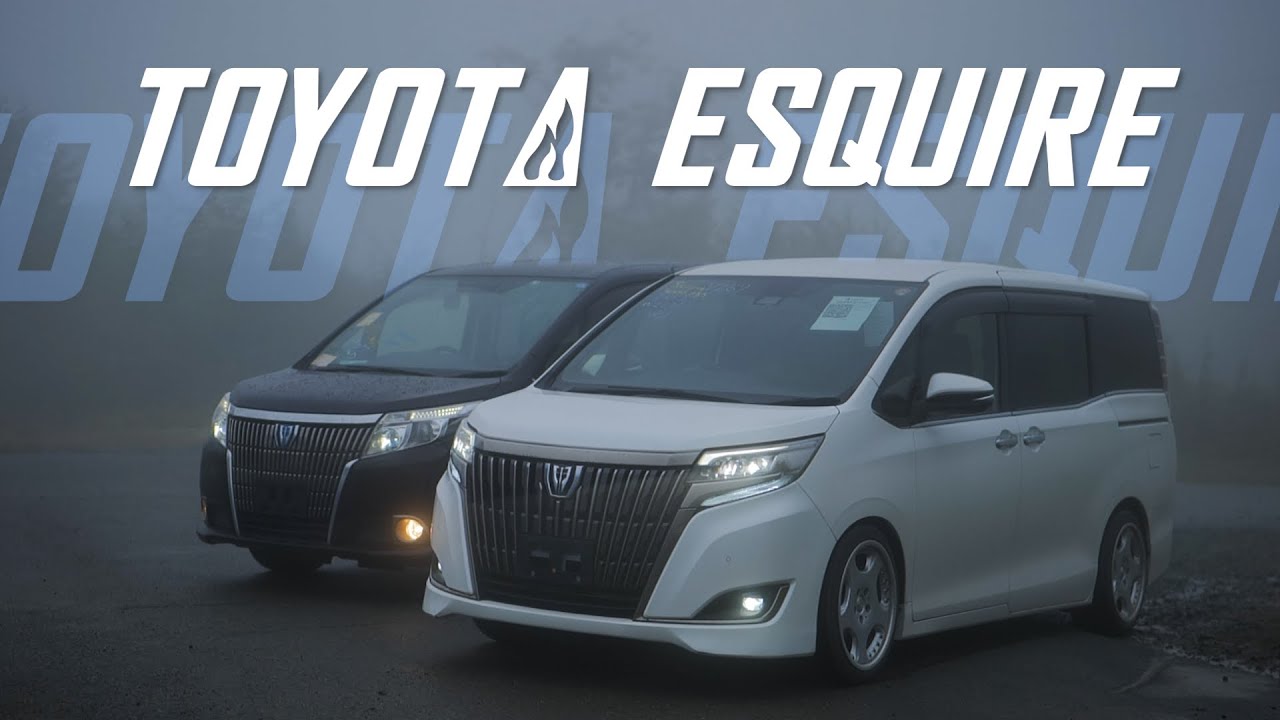 Анонс видео-теста Toyota Esquire когда не хватило на Альфард