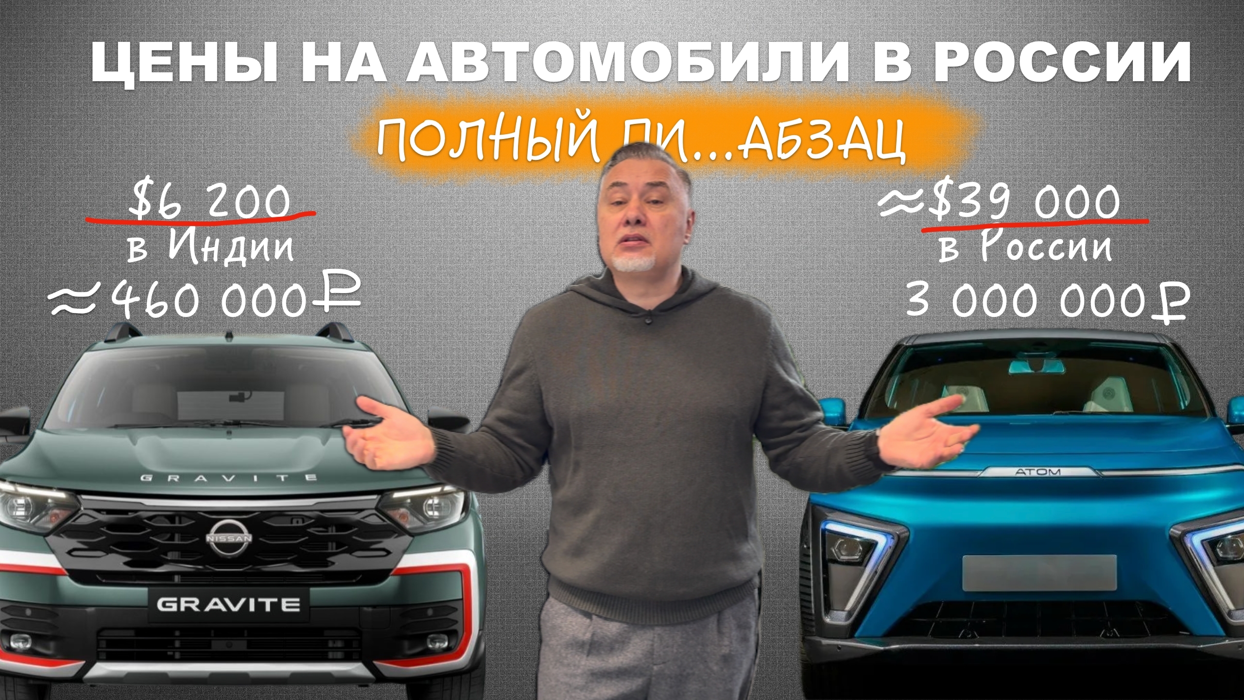 Анонс видео-теста Авторынок России 2026 - почему цены скоро упадут!? 