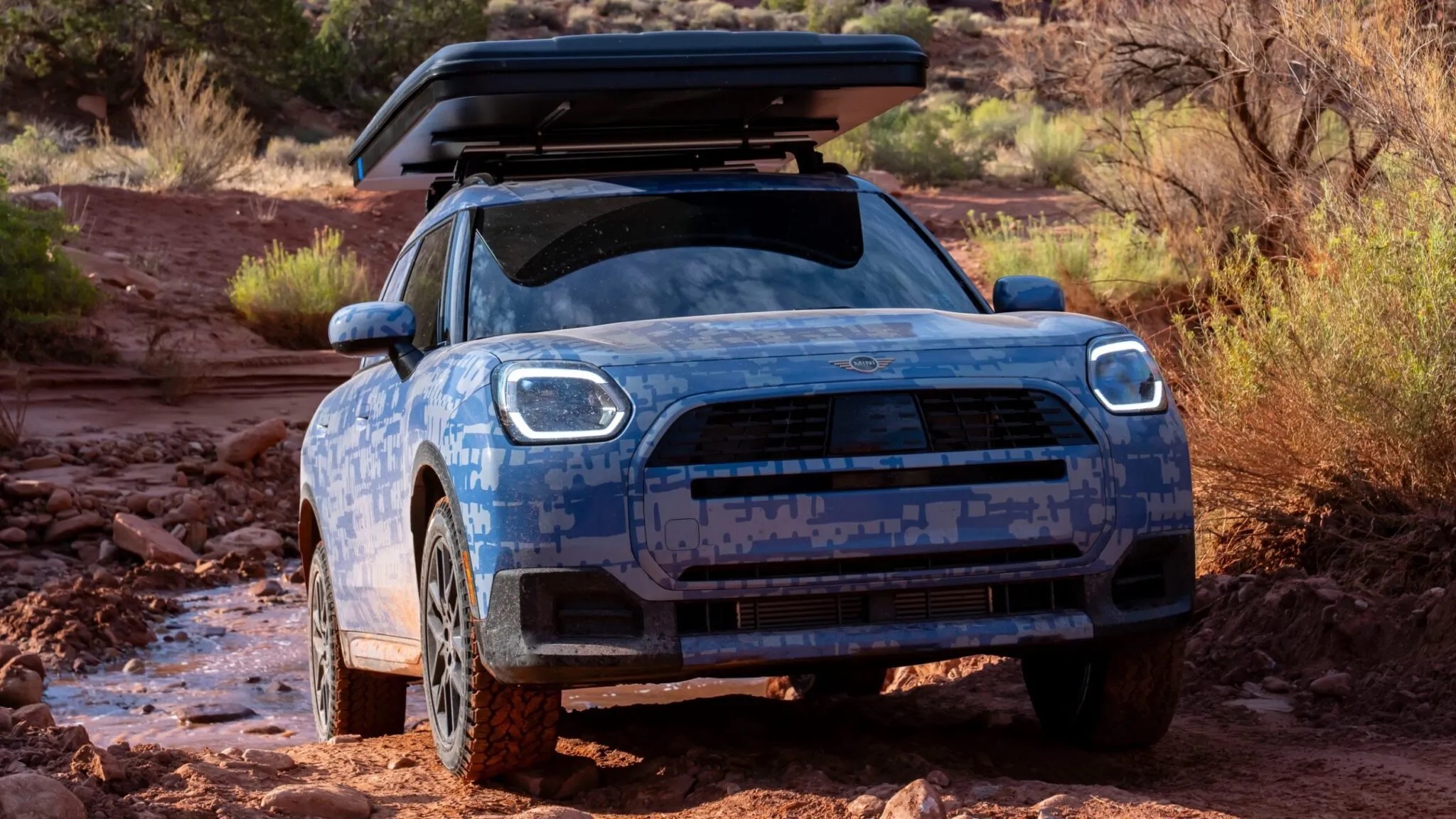 Анонс тест-драйва Mini готовит внедорожный Countryman