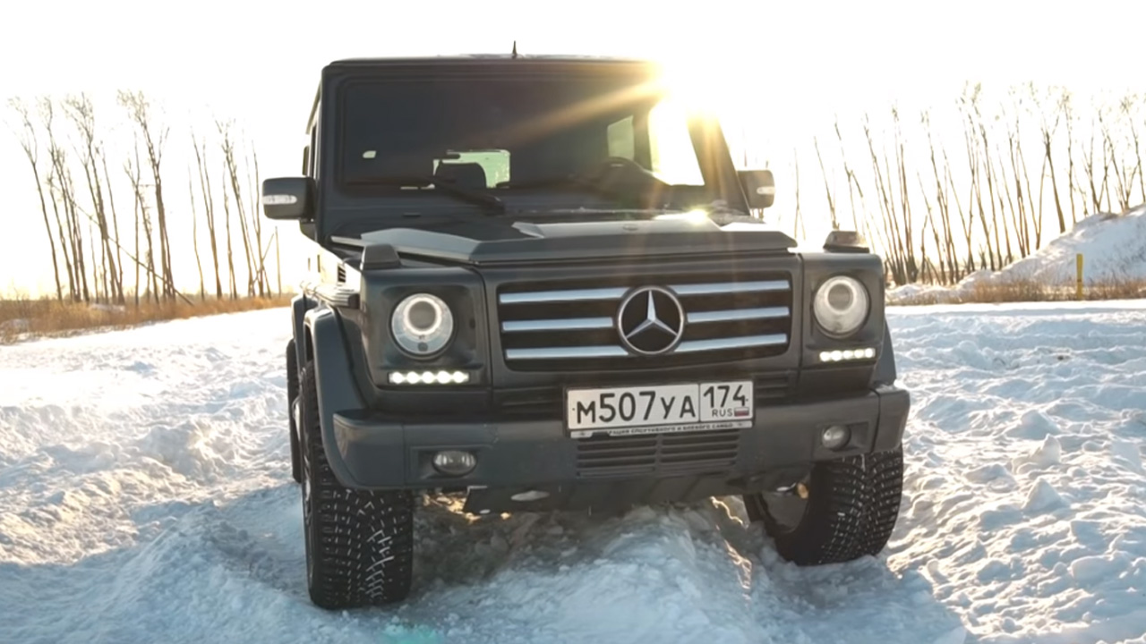 Анонс видео-теста Mercedes Gelandewagen Тест драйв Mercedes g500 