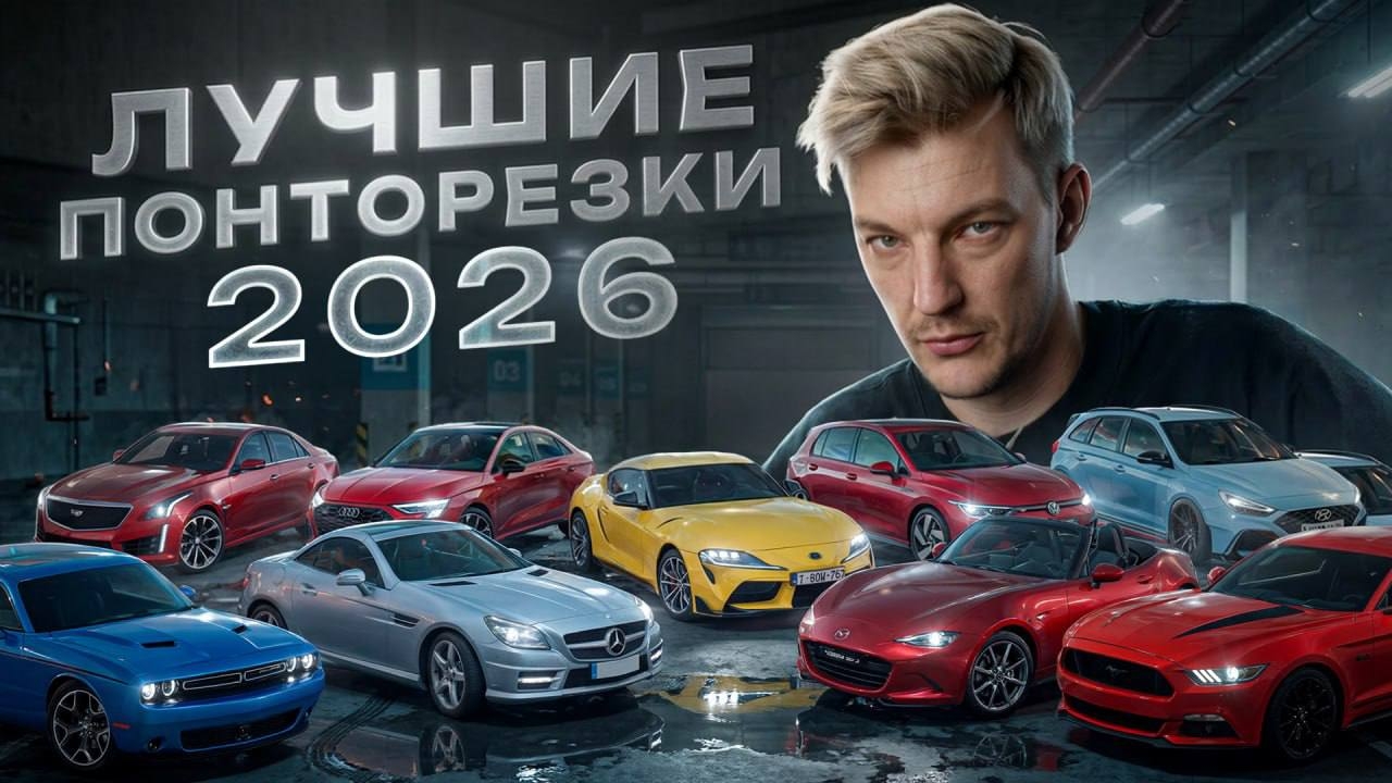 Анонс видео-теста Круто, недорого, надежно. Какой авто купить петролхеду в 2026?