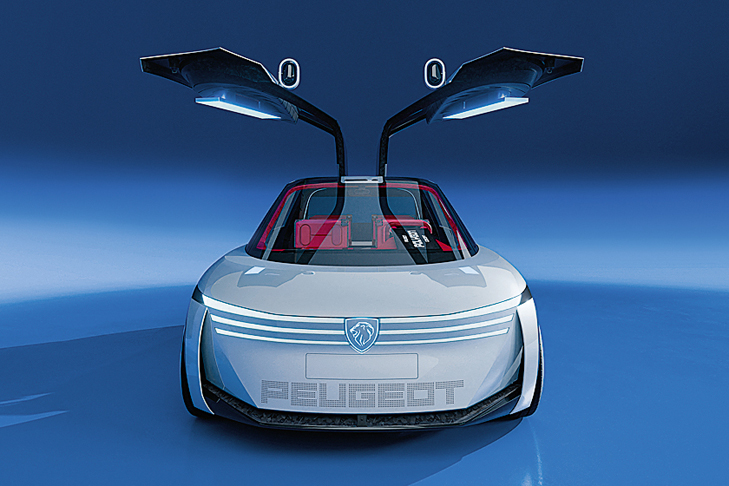 Анонс тест-драйва Peugeot Polygon concept