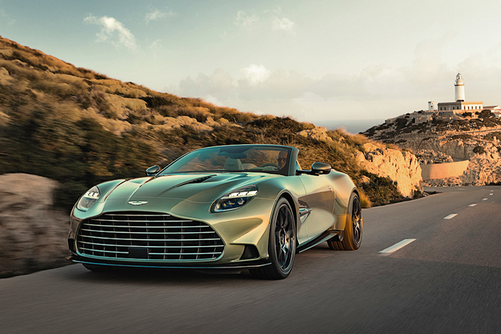 Анонс тест-драйва Aston Martin Vanquish Volante