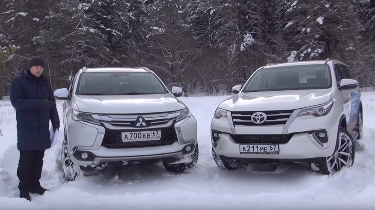 Анонс видео-теста Тойота Фортунер (Toyota Fortuner) против Митсубиси Паджеро Спорт (MPS) тест драйв от Энергетика