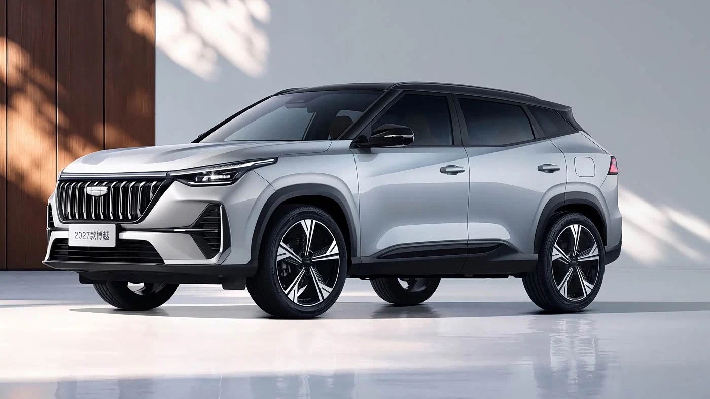 Анонс тест-драйва Geely Cityray снова обновили в Китае