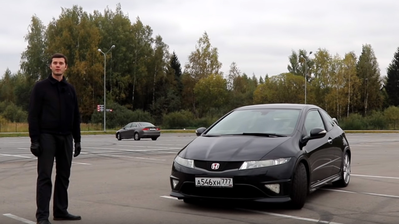 Анонс видео-теста Honda Civic Type R - гонка с пробегом