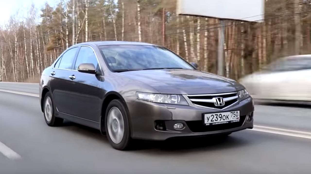 Анонс видео-теста Старая гвардия - Honda Accord 7