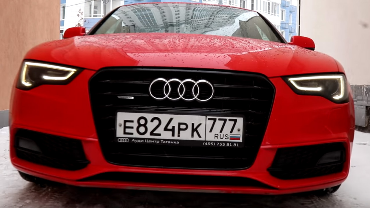 Анонс видео-теста Audi A5 Sportback - 6,5 с до 100 км в час за 1 000 000 рублей
