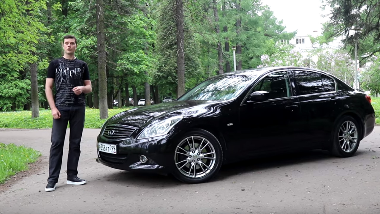 Анонс видео-теста Infiniti G - как BMW, только надёжная