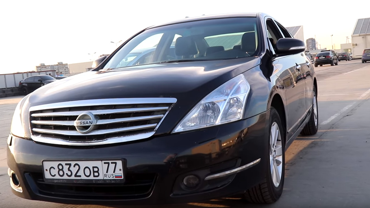 Анонс видео-теста Nissan Teana II - стоит ли покупать в 2018 году