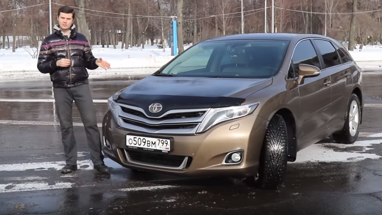 Анонс видео-теста Toyota venza с пробегом - семейный, надёжный, без понтов